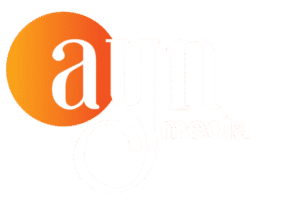 Logo of Ayn Media featuring a modern design with bold typography and a distinctive color scheme.