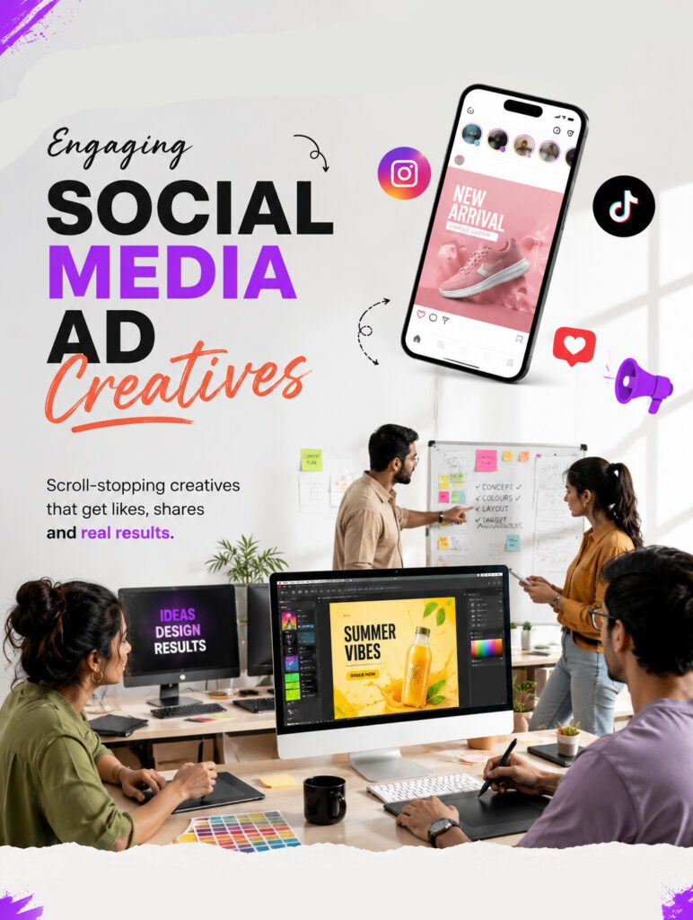 Social media ad creatives