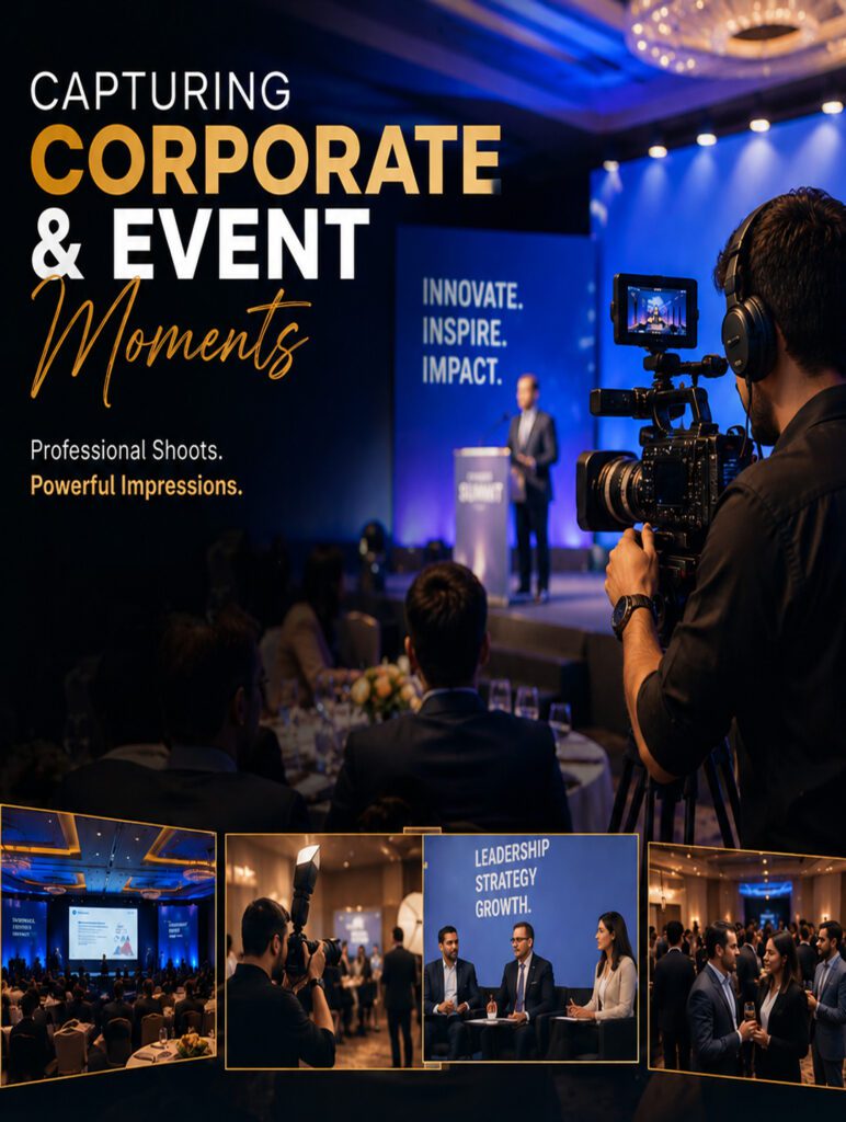 Corporate & event shoots