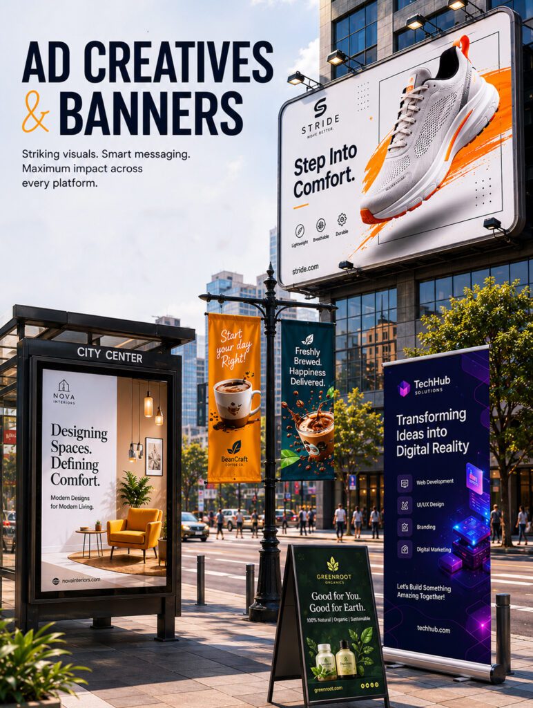 Ad Creatives & Banners