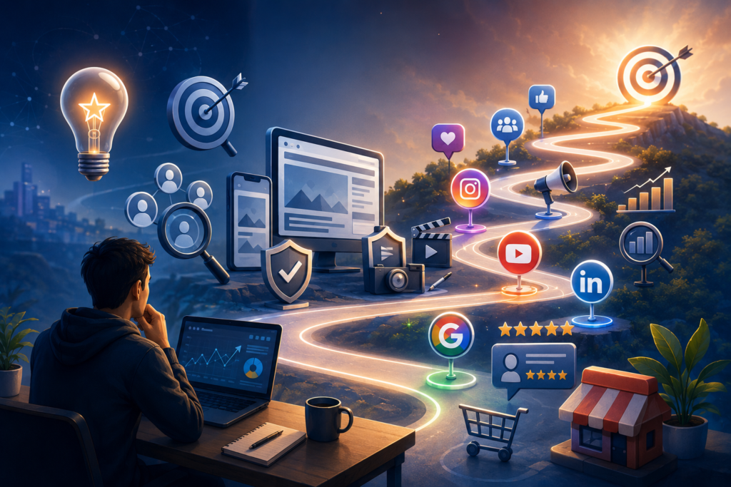 How to Build a Brand Using Digital Marketing A Practical Roadmap for Businesses in 2026