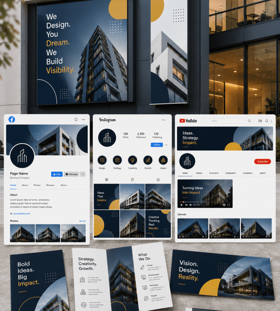 Brand creation posters