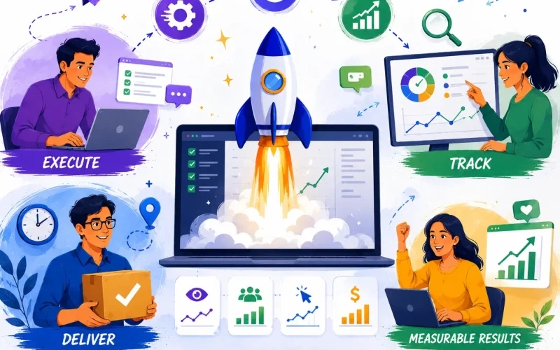 Execute, Track & Deliver